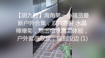 【胡九万】海角第一小骚货最新户外合集，双穴齐开 水晶棒爆菊，炮击喷水高潮体验，户外紫薇尿尿，骚到没边 (1)