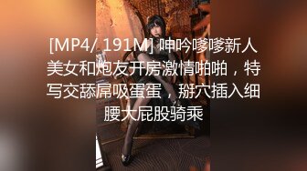 [MP4/ 191M] 呻吟嗲嗲新人美女和炮友开房激情啪啪，特写交舔屌吸蛋蛋，掰穴插入细腰大屁股骑乘