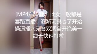 [MP4/ 701M] 此女一般都是套路直播，逐渐玩良心了开始操逼插穴无套双洞全开绝美一线天快速打桩