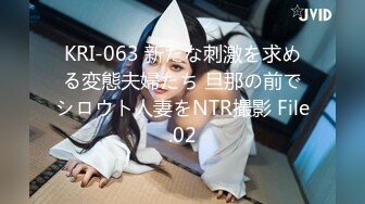 KRI-063 新たな刺激を求める変態夫婦たち 旦那の前でシロウト人妻をNTR撮影 File.02