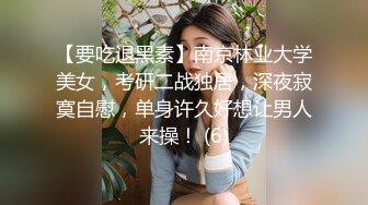 【要吃退黑素】南京林业大学美女，考研二战独居，深夜寂寞自慰，单身许久好想让男人来操！ (6)