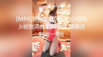 [MP4]萝莉型超级骚的小母狗,b被我调教的很听话,爆操还射她一B脸