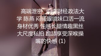 ✅高端泄密✅中南财经政法大学 陈燕 闷骚眼镜妹口活一流身材优秀 性感长腿情趣黑丝大尺度私拍 跪舔享受深喉操嘴的快感 (1)