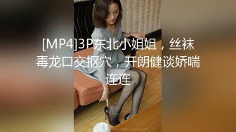 [MP4]3P东北小姐姐，丝袜毒龙口交抠穴，开朗健谈娇喘连连